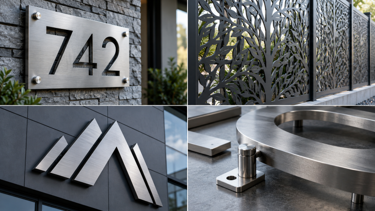 Laser Cut Metal Signs: Materials, Design, and Manufacturing Guide